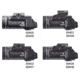 Streamlight TLR-7 X sub USB 500 Lumens Weapon Light, CR123A, Black, Springfield Armory Hellcat, 69408