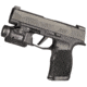 Streamlight TLR-8 G Sub For SIG P365/XL LED Weapon Light w/ Green Laser, CR123A Lithium, White, 500 Lumens, Black, 69437