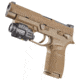 Streamlight TLR-8A A Weapon Light and Laser, Both High and Low Switch Mounted on TLR-8A, CR123A, Green Beam, 500 Lumens, Black, 69434