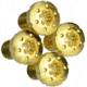 Strike Industries 1911 Torx Grip Screws/ Aisi-12L14 Steel With True 24K Gold Coating, Gold, One Size, SI-1911TS-GC