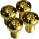 Strike Industries 1911 Torx Grip Screws/ Aisi-12L14 Steel With True 24K Gold Coating, Gold, One Size, SI-1911TS-GC