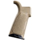 Strike Industries AR Overmolded Enhanced Pistol Grip, 15 Degree, FDE, One Size, SI-AR-OMPG-15-FDE