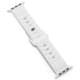 Strike Industries Band for Apple Watch, White, One Size, SI-iBAND-WH