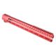 Strike Industries AR-15 M-Lok Handguard Rail, 17in, Red, One Size, SI-STRIKERAIL-17-RED