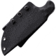 Stroup Knives GP2 OD Green Fixed Blade Knife, 7.75in Overall, 3.75in 1095HC Steel Acid Etched Blade, OD Green Sculpted G10 Handle, Kydex Sheath, GP2-OD-G10-S