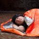 Survive Outdoors Longer Escape Bivvy With Hood, Orange, 0140-1235