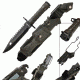 Survivor Fixed Blade, 12in, Stainless Steel Blade, M9 Bayonet Style Military Green Handle HK-56142B