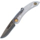 Svord Peasant Knife Crystal Polycarb, 3" 15N20 steel blade, Clear polycarbonate handle, PKC2