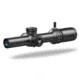 Swampfox Arrowhead LPVO Rifle Scope, 1-10x24mm, 30mm Tube, Second Focal Plane, MOA Reticle, Black, ARH11024-M