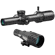 Swampfox Arrowhead LPVO Rifle Scope, 1-10x24mm, 30mm Tube, Second Focal Plane, BDC Reticle and TRYBE Optics Enhancer Rifle Scope Magnification Quadrupler