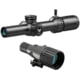 Swampfox Arrowhead LPVO Rifle Scope, 1-10x24mm, 30mm Tube, Second Focal Plane, BDC Reticle and TRYBE Optics Enhancer Rifle Scope Magnification Quadrupler
