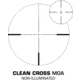 Swampfox Patriot II 6-24x 50mm 30mm Rifle Scope, First Focal Plane, Clean Cross MOA, PAT2624-MC
