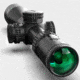 Swampfox Warhawk Tactical 3-15x50mm Rifle Scope, 34mm Tube, First Focal Plane, Sharpshooter MOA, MOA, Black, TWK31550-3M