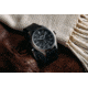 Szanto Heritage Aviator Watches, Black Dial, Black Strap, Steel, One Size, SZ 2751