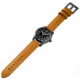 Szanto Heritage Aviator Watches, Black Dial, Tan Strap, Gun Gray, One Size, SZ 2757