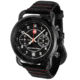Szanto Icon Roland Sands Chrono Watches, Black Dial, Black Strap, Black, One Size, IC RS 2252