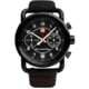 Szanto Icon Roland Sands Chrono Watches, Black Dial, Black Strap, Black, One Size, IC RS 2252