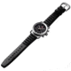 Szanto Icon Roland Sands Chrono Watches, Black Dial, Black Strap, Steel, One Size, IC RS 2251