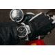 Szanto Icon Roland Sands Chrono Watches, Black Dial, Black Strap, Steel, One Size, IC RS 2251