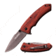 TAC Force Folding Blade, 3.25in, Stainless Steel Blade, Wood Handle TF-922