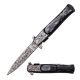 TAC Force Folding Blade, 4in, Stainless Steel Blade, Black Simulated Mother Of Pearl Handle, TF-428DMB