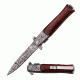 TAC Force Folding Blade, 4in, Stainless Steel Blade, Brown Pakkawood Handle TF-428DMW