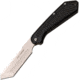 TAC Force Linerlock Black Folding Knife, 3.5 satin finish 3Cr13 stainless tanto blade, Black anodized aluminum handle, TF-1040BK