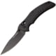 TAC Force Rapid Lock Black Folding Knife, 3.5" black finish 7Cr17MoV stainless blade, Black aluminum handle, TF-1036BK