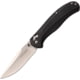 TAC Force Rapid Lock Folding Knife, 3.5" satin finish 7Cr17MoV stainless blade, Black anodized aluminum handle, TF-1030BK