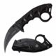 TAC Force TF-957BK Spring Assisted Knife, 3.5in, 3CR13 Stainless Steel, Karambit, Black Blade, Aluminum Handle, Black, TF-957BK
