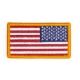 Tac Shield American Flag Patch RWB, Reverse 03801