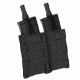 Tac Shield Double Speed Load Rifle Belt Pouch, Black, T3557BK