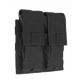 Tac Shield Double Universal Rifle Molle Pouch, Black T3502BK