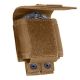 Tac Shield Single Cuff Case Belt Pouch, Coyote, T4055CY