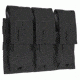 Tac Shield Triple Universal Rifle Molle Pouch, Black T3503BK