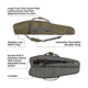 Tac-Six Pride6 Garrison Rifle Case, Od Green, 55in, 10954