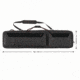 Tac-Six Unit 55 in Tactical Gun Case, Black, 10834