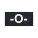 Tactical Assault Gear IR Blood Type Patch O Negative Black 956167
