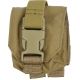 Tactical Assault Gear MOLLE Frag Grenade 1 Pouch, Coyote Tan 812087