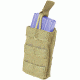 Tactical Assault Gear MOLLE Shingle Magazine Pouch Coyote Tan