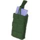 Tactical Assault Gear MOLLE Shingle/Pistol Enhanced 1 Mag Pouch, Ranger Green 812205