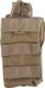 Tactical Assault Gear MOLLE Single Shingle Magazine Pouch, Coyote Tan 812055