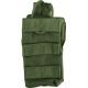 Tactical Assault Gear MOLLE Single Shingle Magazine Pouch, Ranger Green 812056