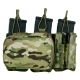 Tactical Assault Gear MOLLE Triple Mag/Pistol/Utility Pouch, Multicam 832607