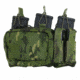 Tactical Assault Gear MOLLE Triple Mag/Pistol/Utility Pouch, Mc Tropic 836020