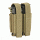 TAG Double Multi-Caliber Pistol Pouch, Coyote Tan