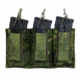 Tactical Assault Gear TAG MOLLE Shingle-Pistol Enhanced 3 Mag Pouch, Mc Tropic 835995