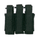 Tactical Assault Gear Triple Multi-Caliber Pistol Pouch, Black 834410