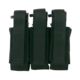Tactical Assault Gear Triple Multi-Caliber Pistol Pouch, Black, 834410