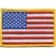 Tactical Assault Gear USA Flag Patch, Left, Red White &amp; Blue 811705